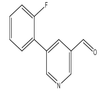 5-(2-氟苯基)-3-吡啶甲醛，cas887973-67-3