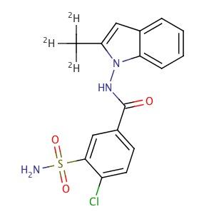 脱氢吲达帕胺-d3,Dehydro Indapamide-d3