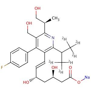 去甲基羟基西立伐他汀钠盐-d6