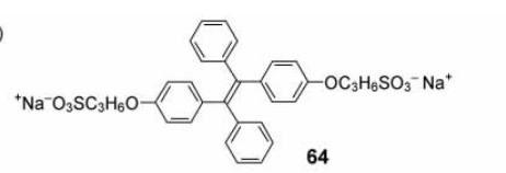 磺酸化的TPE衍生物（聚集诱导发光材料）