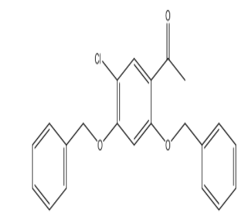 1-(2,4-Bis(benzyloxy)-5-chlorophenyl)ethone，cas705963-54-8