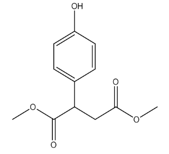 2-(4-羟苯基)琥珀酸二甲酯，cas136705-25-4