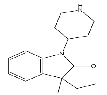 3-乙基-3-甲基-1-(哌啶-4-基)吲哚啉-2-酮,cas 1358667-47-6