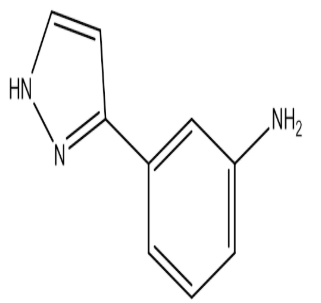 3-(3-吡唑)苯胺，cas 89260-46-8