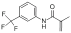 2-Propenamide,2-methyl-N-[3-(trifluoromethyl)phenyl]-,cas:783-05-1