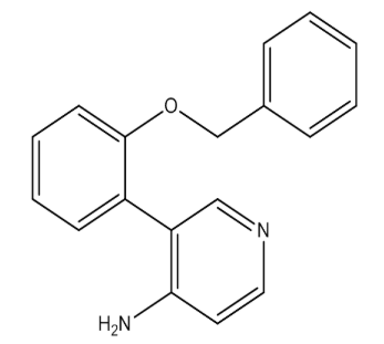 3-(2-(苄氧基)苯基)吡啶-4-胺，cas 1258620-59-5