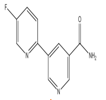 5-Fluoro-[2,3&#039;-bipyridine]-5&#039;-carboxamide，cas1346686-89-2