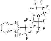 cas:76145-90-9,1H-Benzimidazole,2-[1,2,2,2-tetrafluoro-1-[1,1,2,3,3,3-hexafluoro-2-(1,1,2,2,3,3,3-heptafluoropropoxy)propoxy]ethyl]-