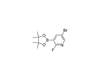 5-溴-2-氟吡啶-3-硼酸频哪醇酯 cas：1073353-50-0