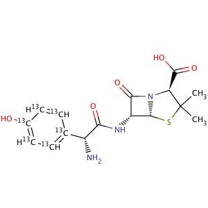 阿莫西林-13C6,Amoxicillin-13C6