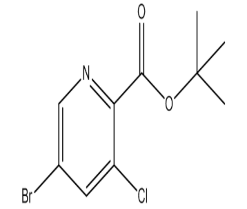 5-溴-3-氯吡啶甲酸叔丁酯，cas1335056-20-6