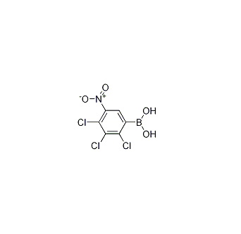 2,3,4-三氯-5-硝基苯硼酸 cas：1072946-38-3