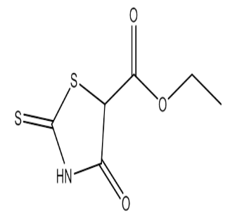 4-氧代-2-硫代噻唑烷-5-甲酸乙酯，cas63910-18-9