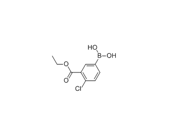 4-氯-3-(乙氧羰基)苯硼酸 cas：874219-46-2