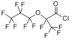 Propoyl chloride,2,3,3,3-tetrafluoro-2-(1,1,2,2,3,3,3-heptafluoropropoxy)-,cas:72848-57-8