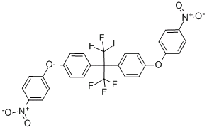 2,2-双[4-(4-硝基苯氧基)苯基]六氟丙烷,cas:69563-87-7