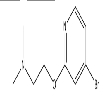 2-((4-Bromopyridin-2-yl)oxy)-N,N-dimethylethamine，cas1142944-58-8