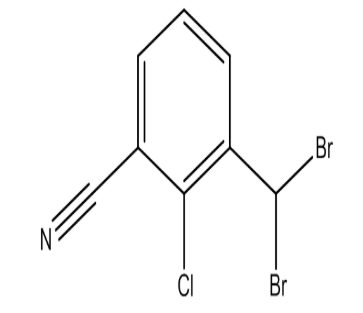 2-氯-3-(二溴甲基)苯甲腈，cas165187-23-5