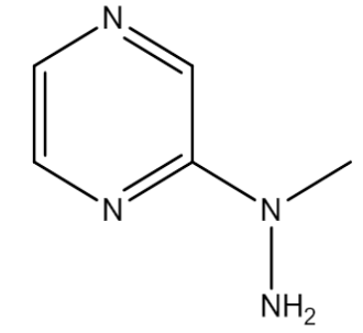2-(1-一甲肼基)吡嗪，cas76319-95-4