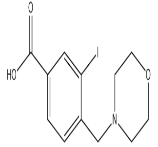 3-Iodo-4-(morpholinomethyl)benzoic acid,cas1131614-72-6