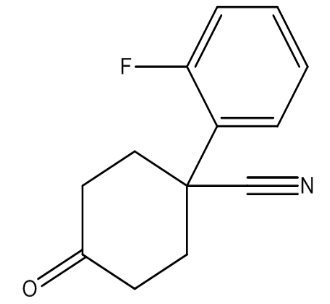 1-(2-Fluorophenyl)-4-oxocyclohexecarbonitrile，cas 179064-61-0