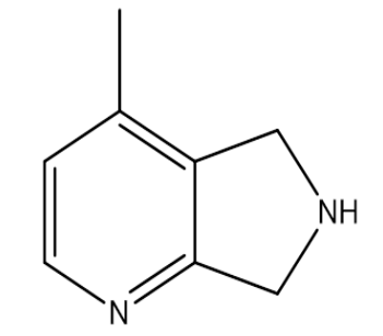 4-甲基-6,7-二氢-5H-吡咯并[3,4-B]吡啶，cas1256806-29-7