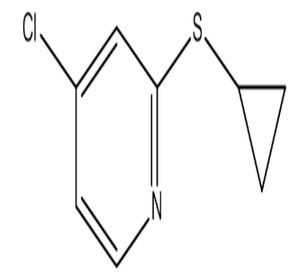 4-氯-2-(环丙基硫代)吡啶，cas1346707-35-4