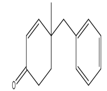 4-苄基-4-甲基环己-2-烯酮，cas1207111-35-0
