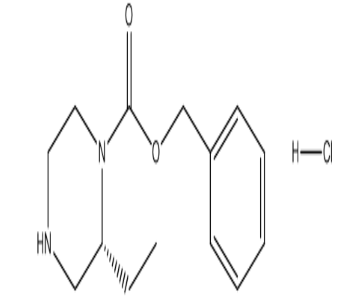(R)-Benzyl 2-ethylpiperazine-1-carboxylate hydrochloride，cas1217663-03-0