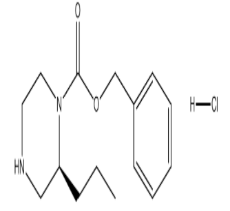 (S)-Benzyl 2-propylpiperazine-1-carboxylate hydrochloride，cas1217693-52-1