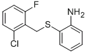 2-[(2-氯-6-氟苄基)硫代]苯胺,cas:646989-63-1