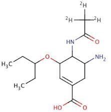 CAS:187227-45-8,奥司他韦酸-d3