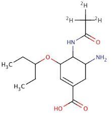 CAS:187227-45-8,奥司他韦酸-d3