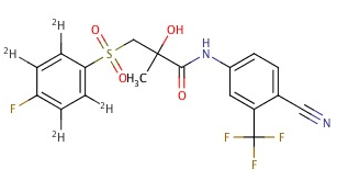 比卡鲁胺-d4,Bicalutamide-d4