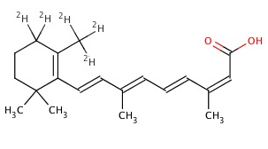 13-顺式视黄酸-d5,13-cis Retinoic Acid-d5