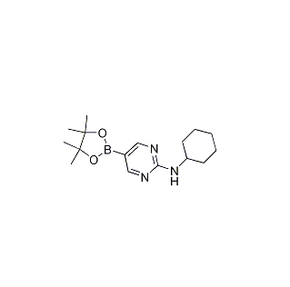 2-环己胺基-5-嘧啶硼酸频哪醇酯 cas：1218789-35-5
