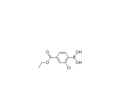 2-氯-4-(乙氧基羰基)苯硼酸 cas:913835-94-6