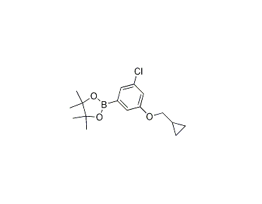 3-氯-5-环丙基甲氧基苯硼酸频哪醇酯 cas：1218789-44-6