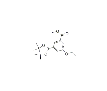 3-乙氧基-5-(甲氧基羰基)苯硼酸频那醇酯 cas：1218789-54-8