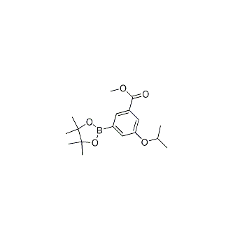 3-甲氧基羰基-5-异丙氧基苯硼酸频那醇酯 cas：1218789-57-1