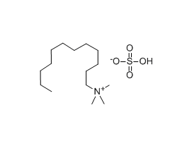 Dodecyltrimethylammonium hydrogen sulfate purum,CAS：103999-25-3