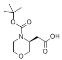 (S)-4-BOC-3-吗啉乙酸 98%| CAS: 839710-38-2