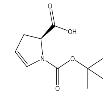 (S)-1-(tert-Butoxycarbonyl)-2,3-dihydro-1H-pyrrole-2-carboxylic acid，cas 90104-21-5