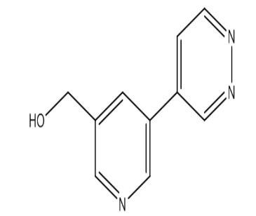 (5-(哒嗪-4-基)吡啶-3-基)甲醇，cas1346687-49-7
