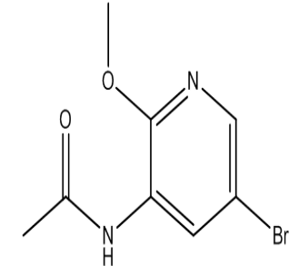 N-(5-Bromo-2-methoxypyridin-3-yl)acetamide，cas1257553-90-4