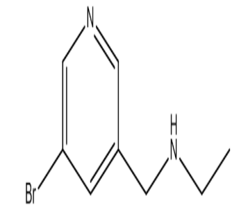 N-((5-溴吡啶-3-基)甲基)乙胺，cas1152850-79-7