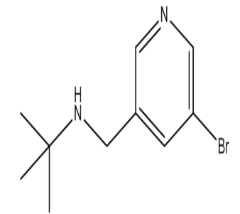 N-((5-Bromopyridin-3-yl)methyl)-2-methylprop-2-amine，cas1182425-71-3