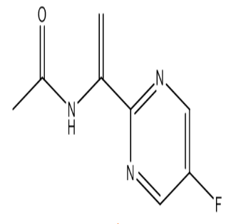 N-(1-(5-Fluoropyrimidin-2-yl)vinyl)acetamide，cas 905587-32-8