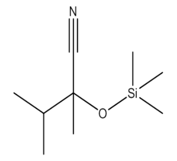 2,3-Dimethyl-2-((trimethylsilyl)oxy)butenitrile，cas 883726-88-3