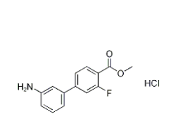 Methyl 3&#039;-amino-3-fluoro-[1,1&#039;-biphenyl]-4-carboxylate hydrochloride，cas1373232-44-0